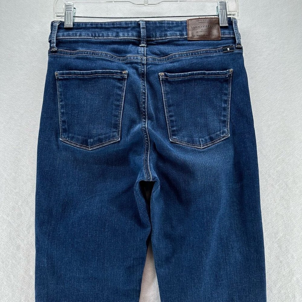 Lucky Brand Jeans Womens Size 28 Skinny Leg Medium Washed Denim Blue - Picture 5 of 10